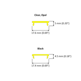 LED Channel Cover ~ F Click