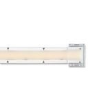 A close-up of the Waterproof End Cap for Glow67 LED Strip shows its transparent design and rectangular connector at the end, set against a black background with small black arrows marked along the strip.