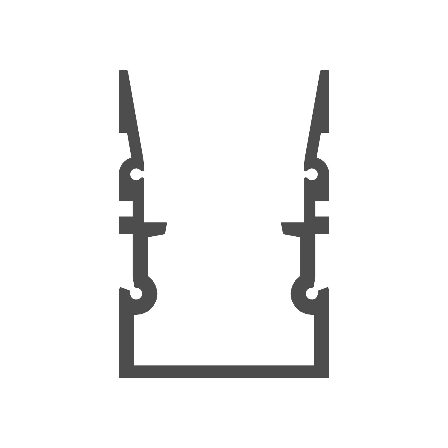 Complementary Mounting Profile ~ Model HR-MAX-TW