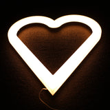 Heart Shaped Light Fixture