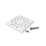 Aluminum End Cap for Holston74 Profile for Hexagon Heatsink