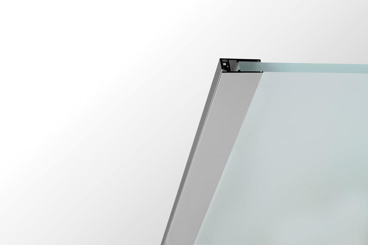 Edge-lit LED Extrusion for 1/4" Glass Panels ~ Model Klus KRAV-56