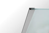 Edge-lit LED Extrusion for 1/4" Glass Panels ~ Model Klus KRAV-56