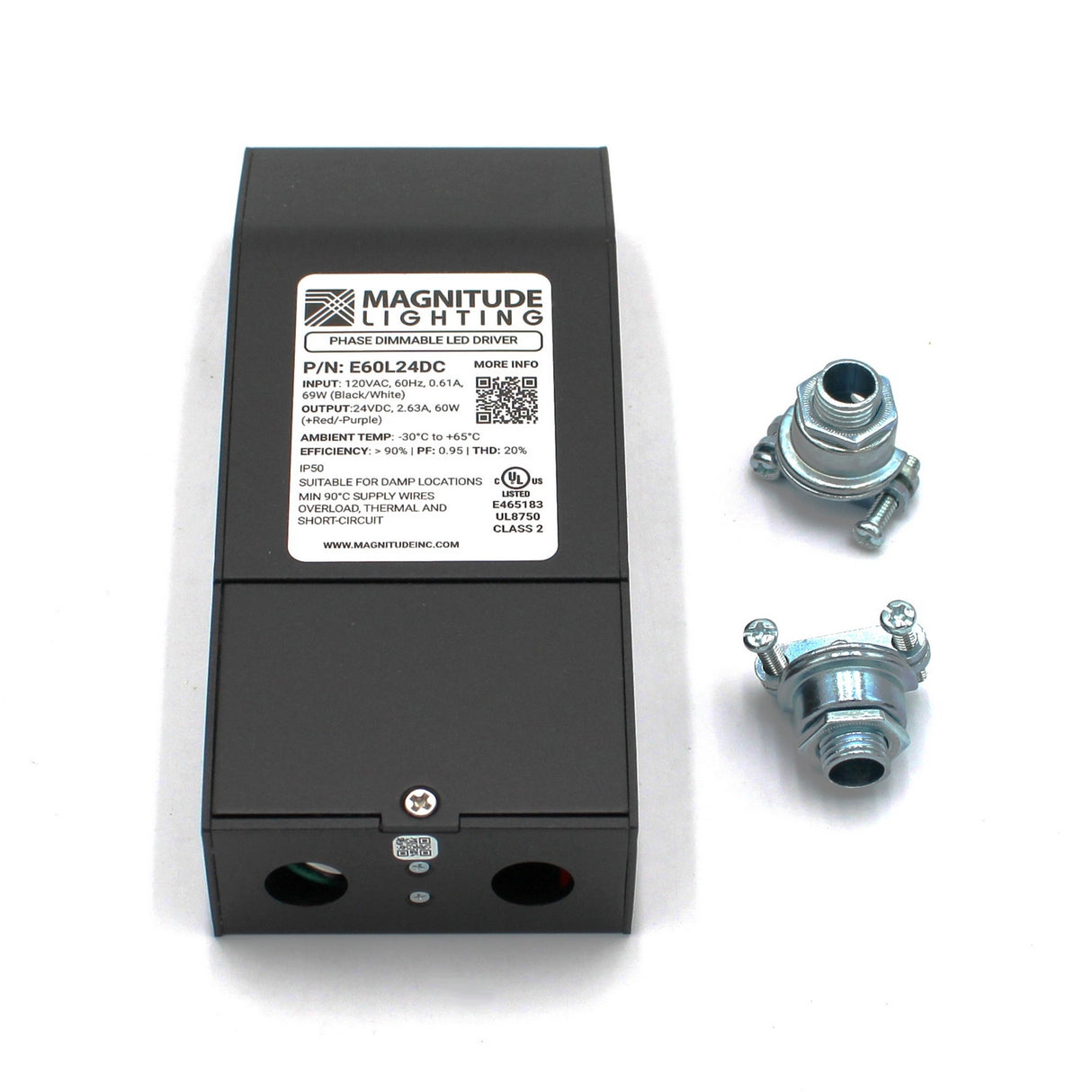 Dimmable Class 2 Electronic LED Driver (24V) ~ Magnitude E Series
