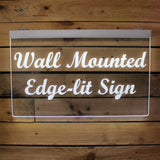 Edge-lit Acrylic Sign Base Channel ~ Model Hannover