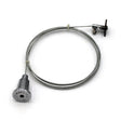 The Hanging Kit for Munich Magnum features a coiled metal cable with a cylindrical chrome pull knob labeled "CHOKE" on one end and suspension mounting accessories on the other, shown against a white background.
