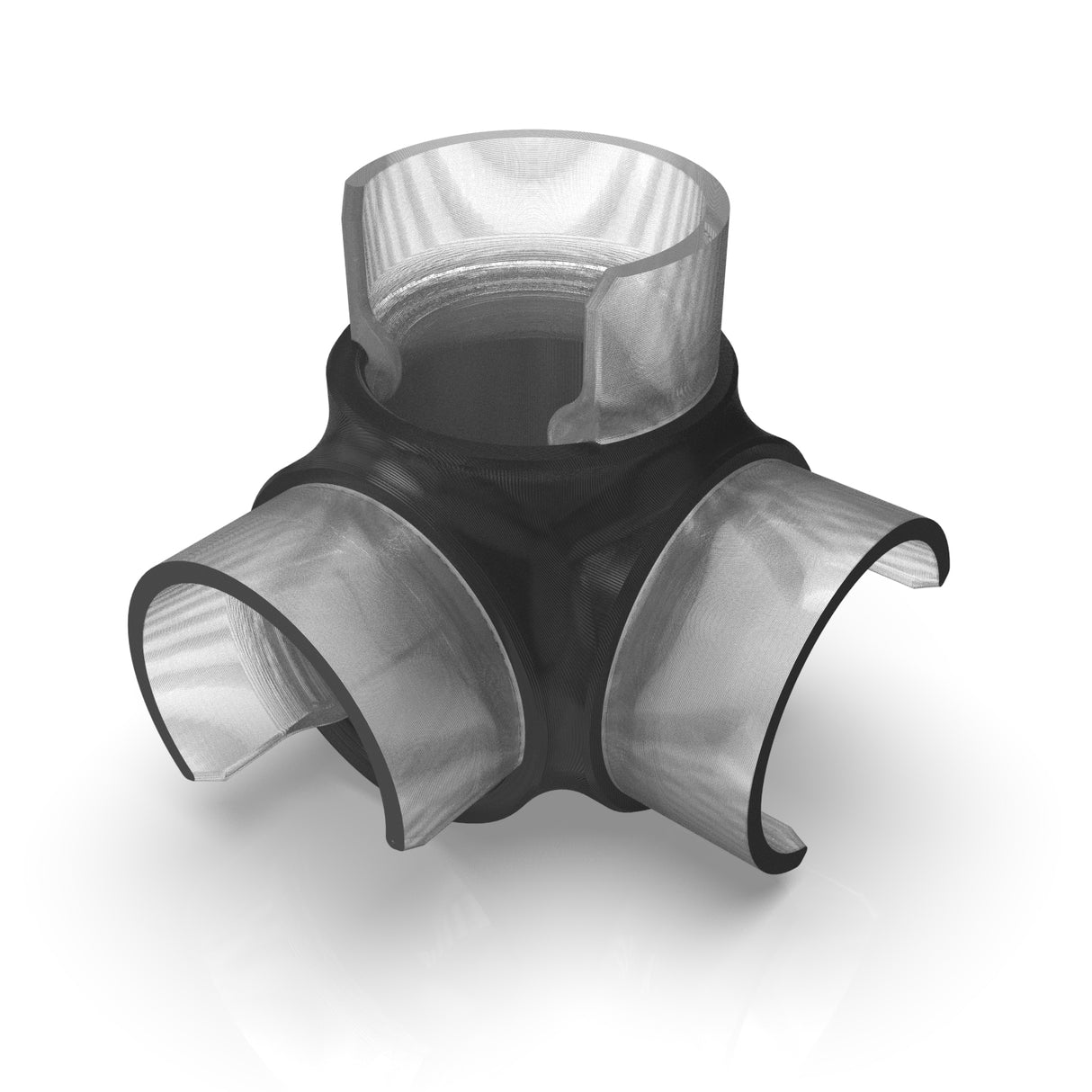 Translucent Elbow with Crossing for Oslo Profile