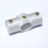 Translucent Cross Joint for 1.50" Round Profiles