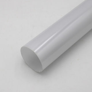 A 2.75 Round Polycarbonate LED Lighting Tube, Model Smokies70, is shown on a plain, light-colored surface at an angle with one end facing the camera.
