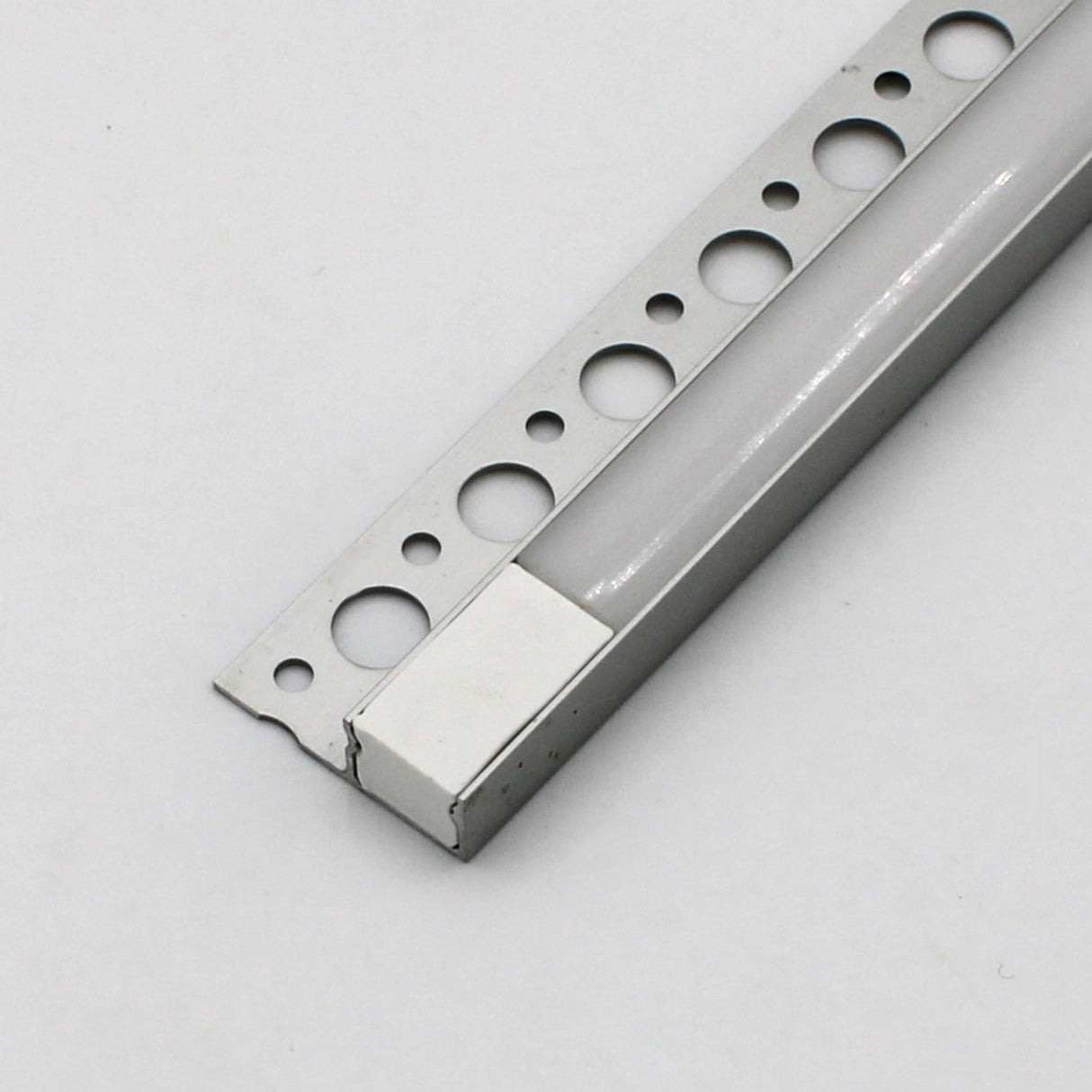 White LED Tile Edge Light Strip Kit (24V) ~ Nicho Series