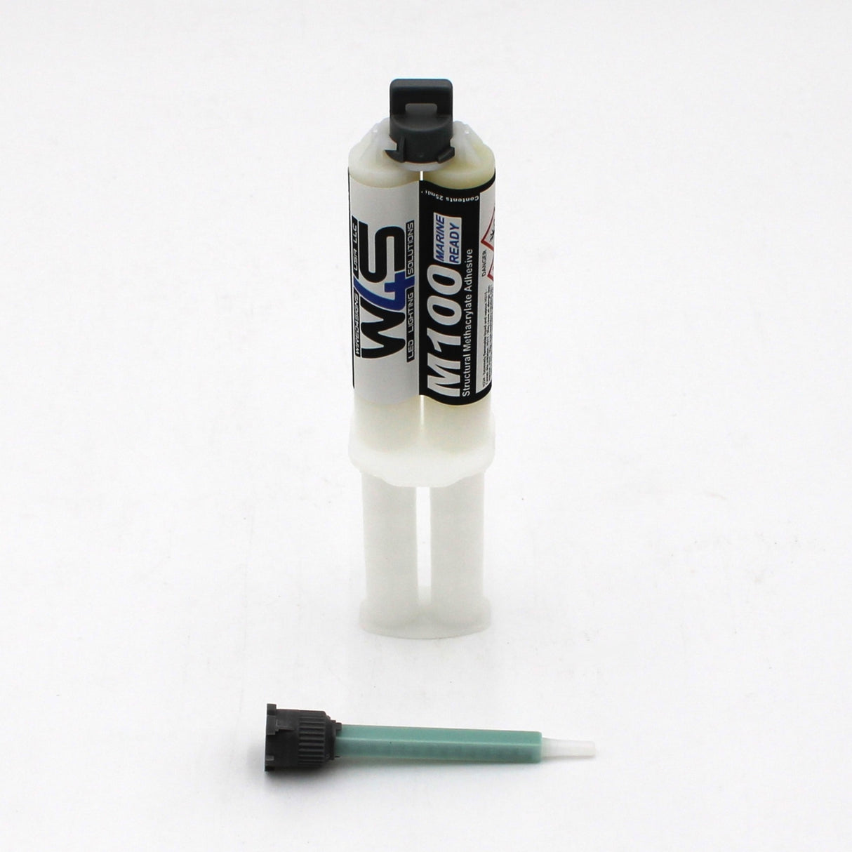 Marine 2-part Methacrylate Adhesive ~ W4S M100 (25ml 1:1 Mix / B-System)