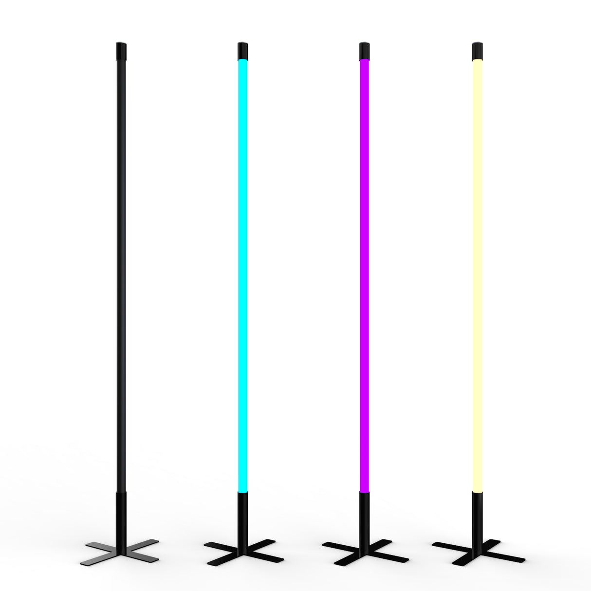 RGBW LED Light Tube Post ~ Smokies38 Series