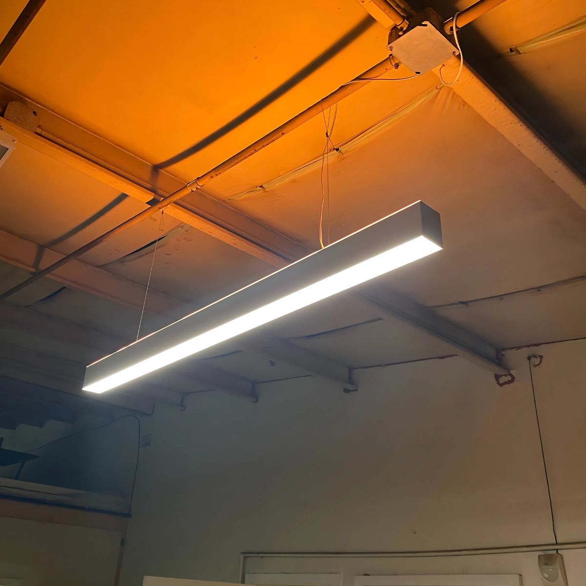 Linear Suspension Lighting LED Direct/Indirect Profile ~ Model DPL55-FL