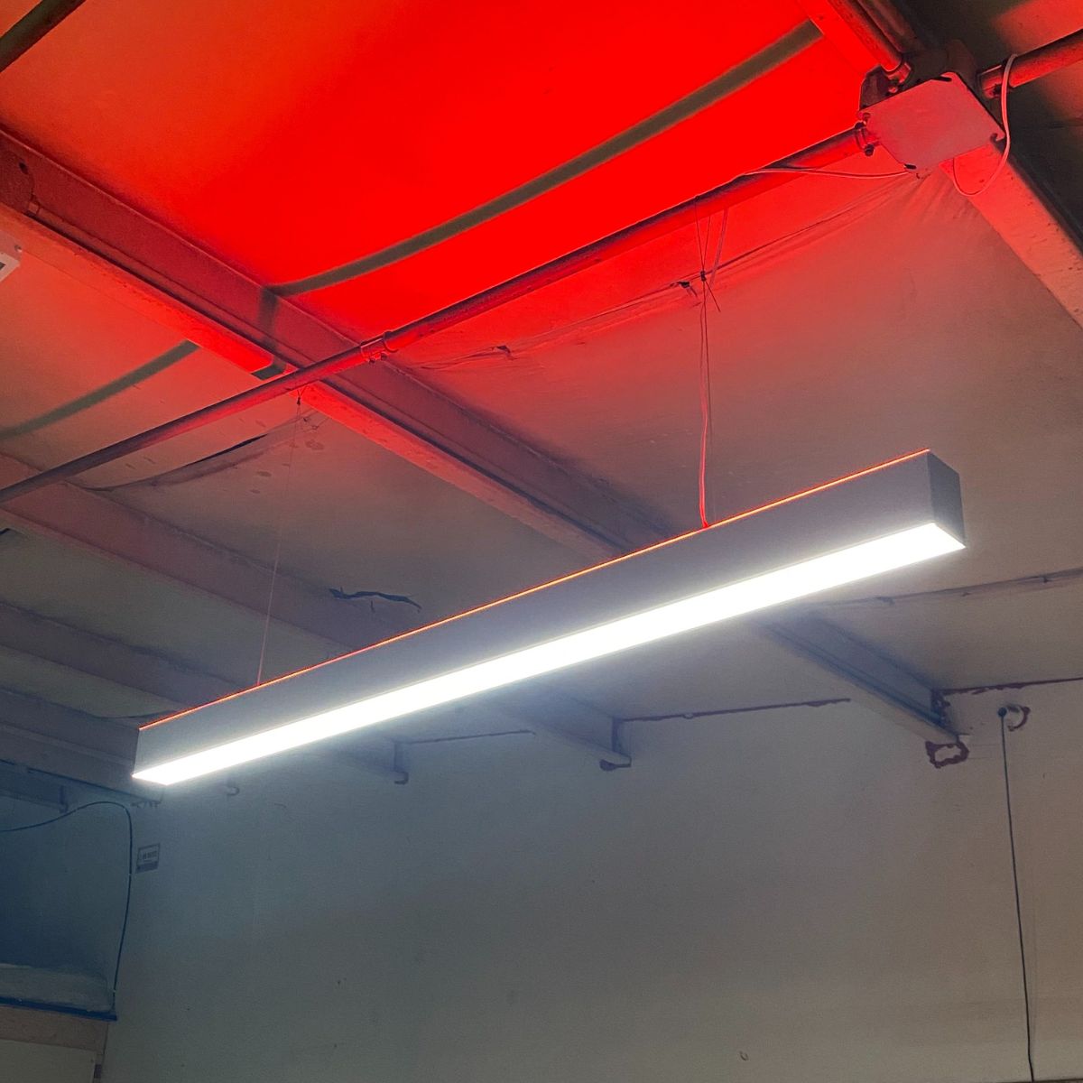 Linear Suspension Lighting LED Direct/Indirect Profile ~ Model DPL55-FL