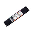 The Slimline 1-Channel Constant Current LED Dimmer with Casambi (Model SLIM-1CC-CASAMBI) is a slim, black LED controller featuring a white label with specs, certification symbols, and barcode—ideal for smart lighting control.