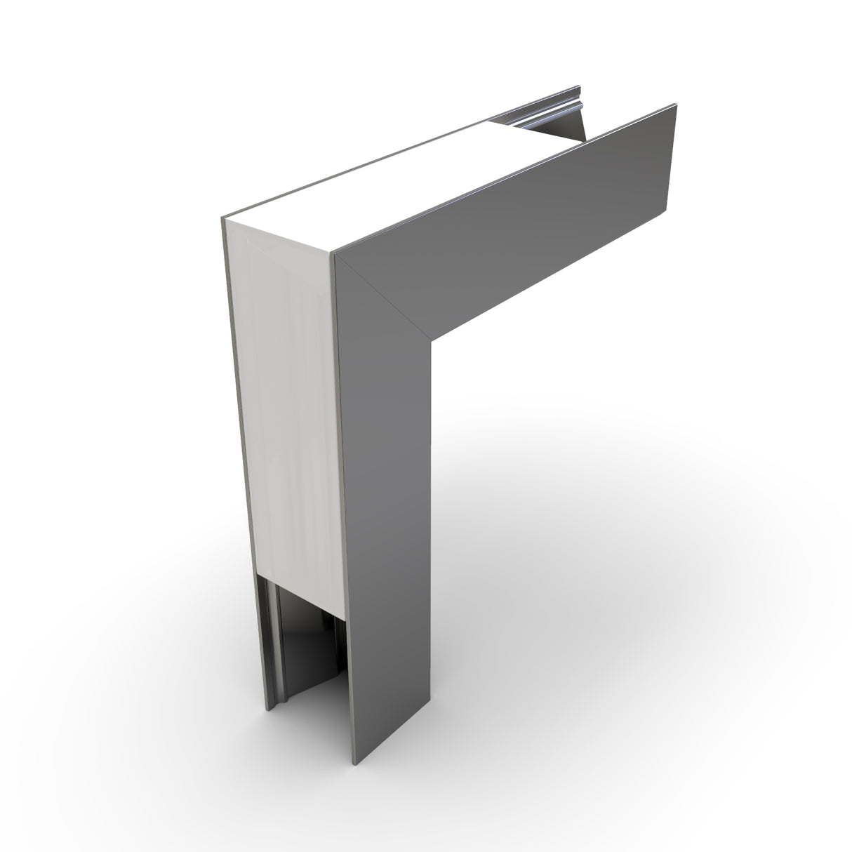 Surface Mount LED Aluminum Channel ~ Model SPL35-FL [Profile Only] - Wired4Signs USA - Buy LED lighting online