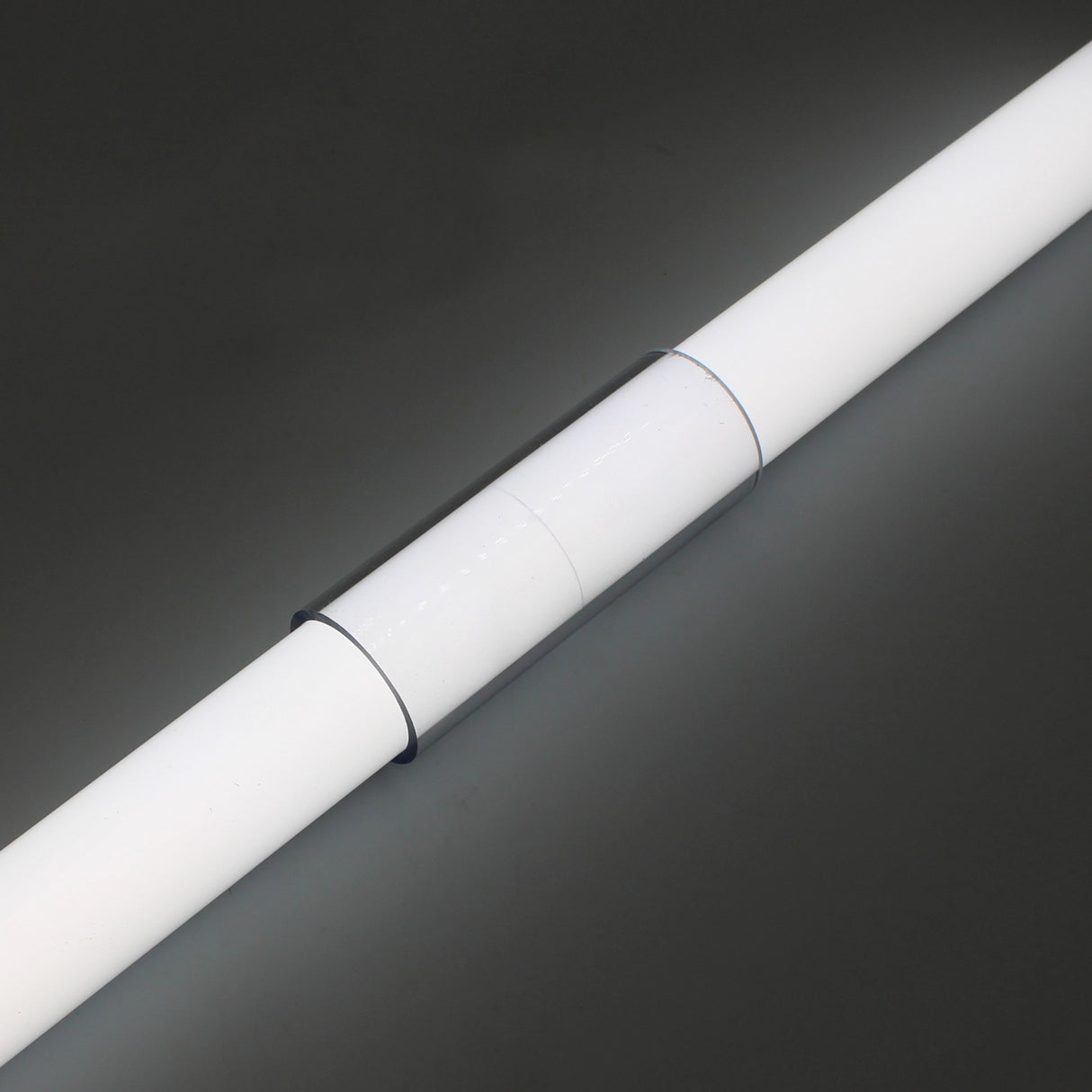 Clear Straight Joint for 1.50" Round Profiles