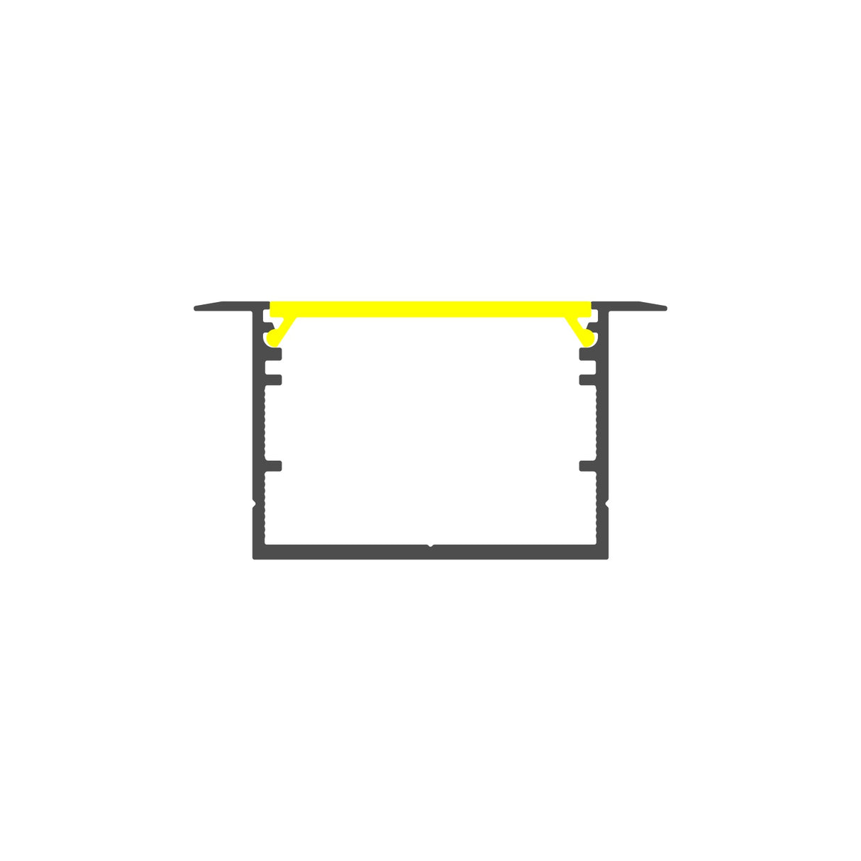 1.3” Deep-Section Recessed LED Channel ~ Model Vario30-07