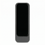 The Smart Magnetic Accessory for openSensor, twinMagnet by Blebox, is a sleek black rectangular device with rounded corners and a thicker base, shown standing upright against a white background.