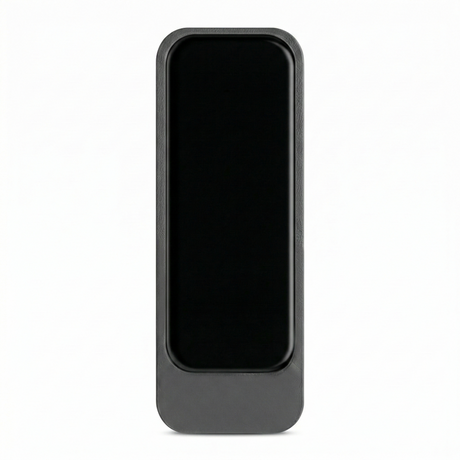 The Smart Magnetic Accessory for openSensor, twinMagnet by Blebox, is a sleek black rectangular device with rounded corners and a thicker base, shown standing upright against a white background.