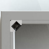 45 Degree Corner Mount LED Channel ~ Model ALU-45