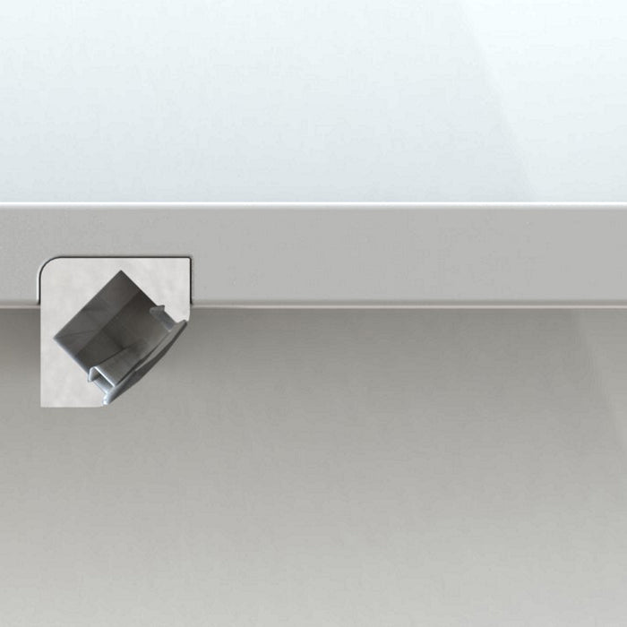 45 Degree Corner Mount LED Channel ~ Model ALU-45