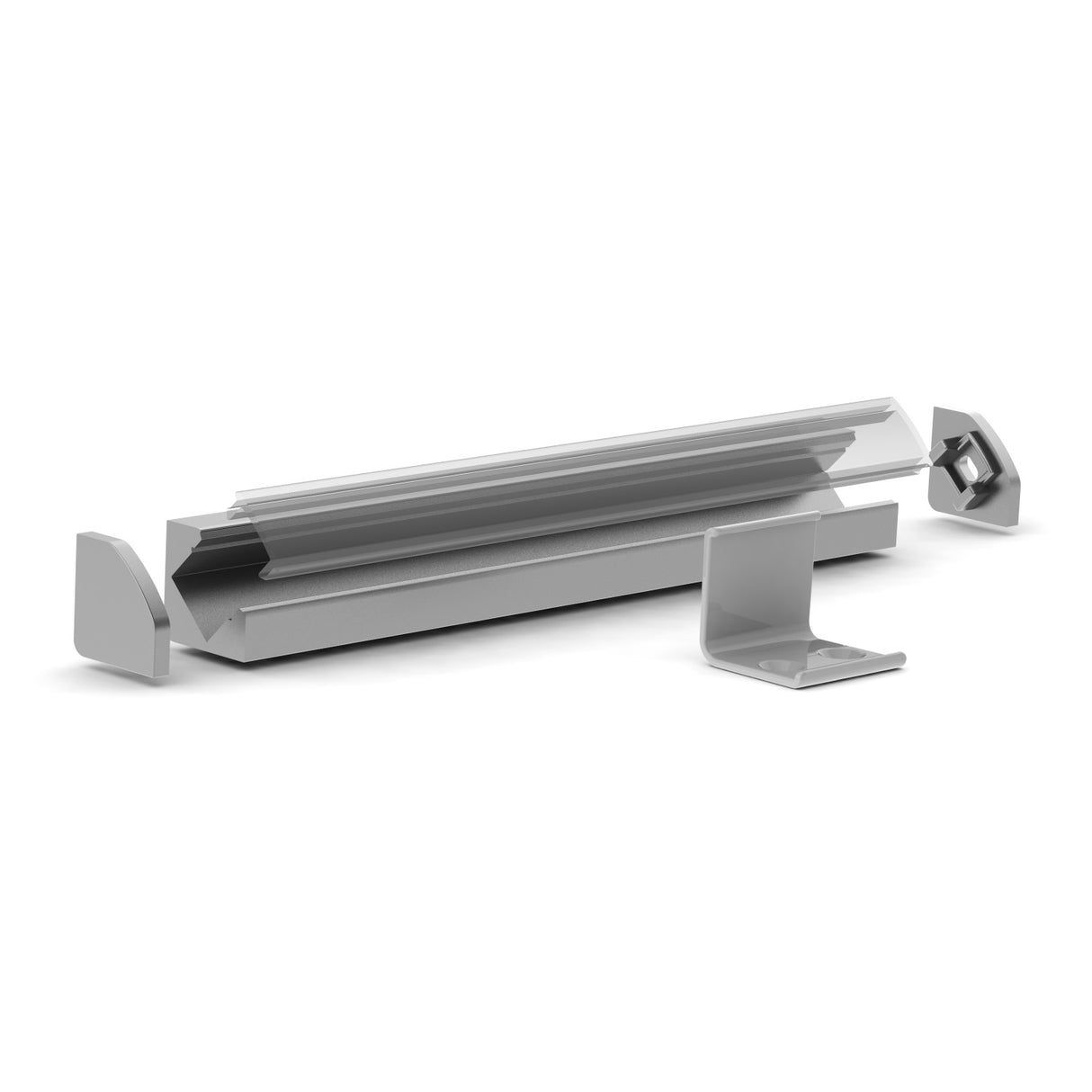45 Degree Corner Mount LED Channel ~ Model ALU-45