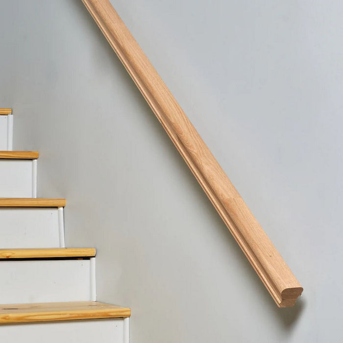 Solid Wood LED Handrail Profile ~ Model Appalachians Wood
