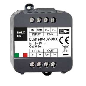 Single-Channel LED Light Dimmer with DMX ~ Model DLM1248-1CV-DMX - Wired4Signs USA - Buy LED lighting online