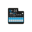 A black and blue Smart WiFi Remote Door and Gate Controller ~ doorBox by Blebox with terminals for IN1, IN2, IN3, 12-24V AC/DC input, indicator lights, and CE marking is shown on a white background.