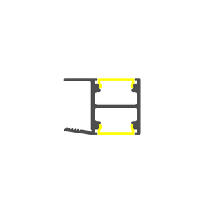 Up & Down Cabinet Shelf Lighting LED Channel ~ Face12 | Wired4signs USA