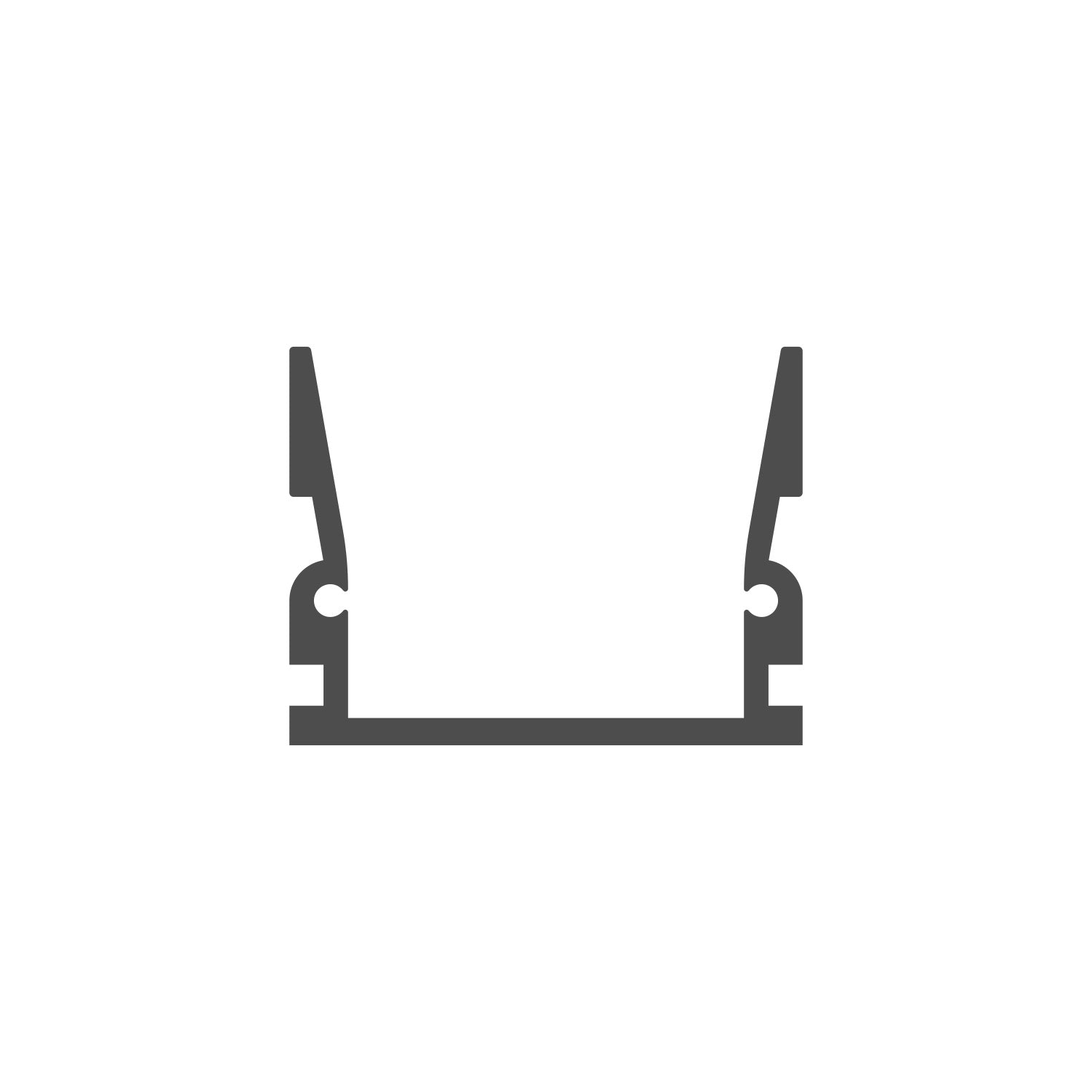 Complementary Mounting Profile ~ Model HR-MAX-T