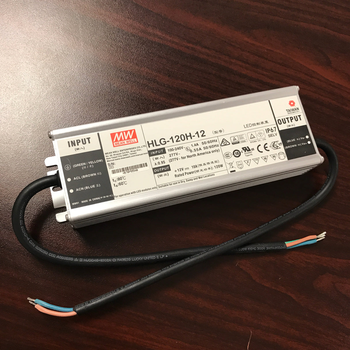 Indoor / Outdoor LED Driver (48V) ~ Meanwell HLG Series