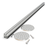 LED Mounting Kit for Smokies70 Profile with Hexagon Heatsink