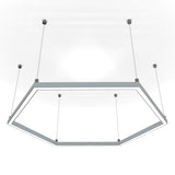 0.9" Suspended/Surface Mount Ceiling LED Strip Channel ~ Model Linea20