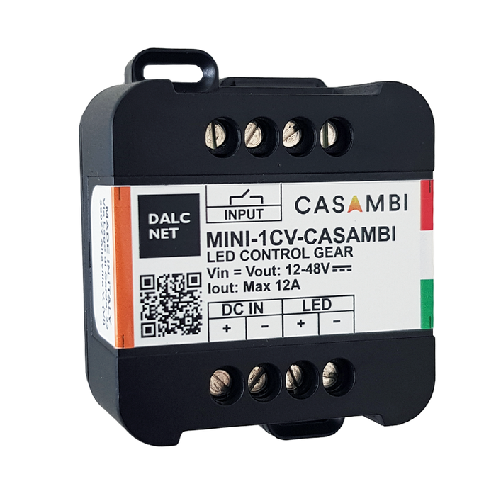 Miniature 1-Channel LED Dimmer with Casambi ~ Model MINI-1CV-CASAMBI