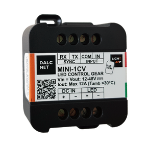 Miniature 1-Channel LED Dimmer with Push Button Control ~ Model MINI-1CV - Wired4Signs USA - Buy LED lighting online