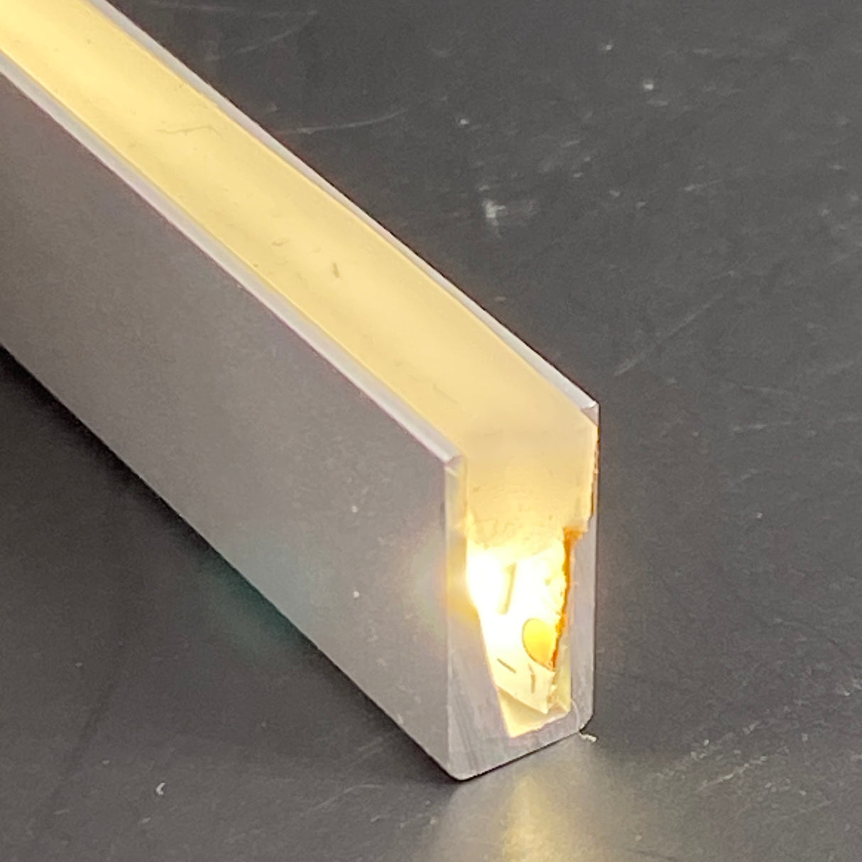 Very Thin Recessed LED Strip Channel ~ Model Nano Line - Wired4Signs USA - Buy LED lighting online