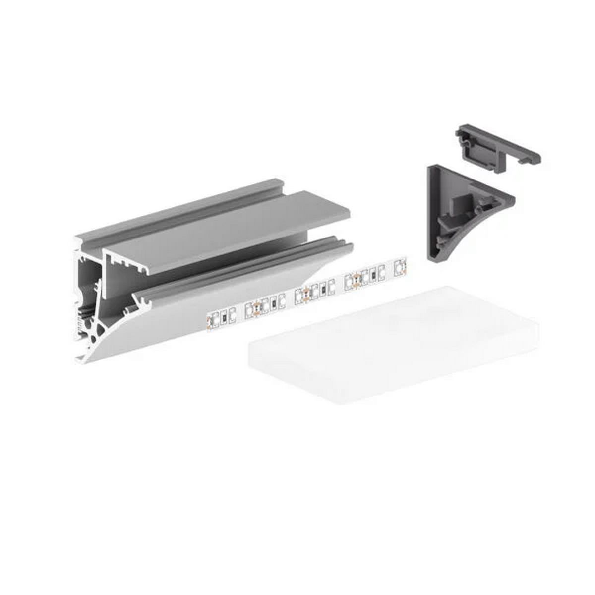 Shelf Bracket Edge-Lit LED Channel ~ Model Pula P10