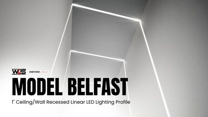 Belfast LED profile recessed lighting