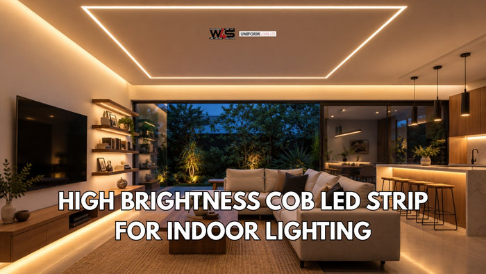 High brightness COB LED strip for indoor lighting