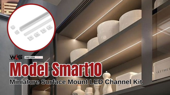Smart10 miniature surface mount LED channel
