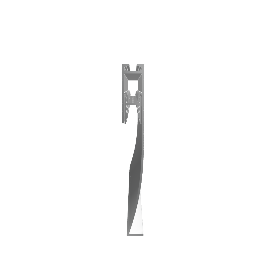 Baseboard LED Lighting Profile ~ Model Alu-Baseboard