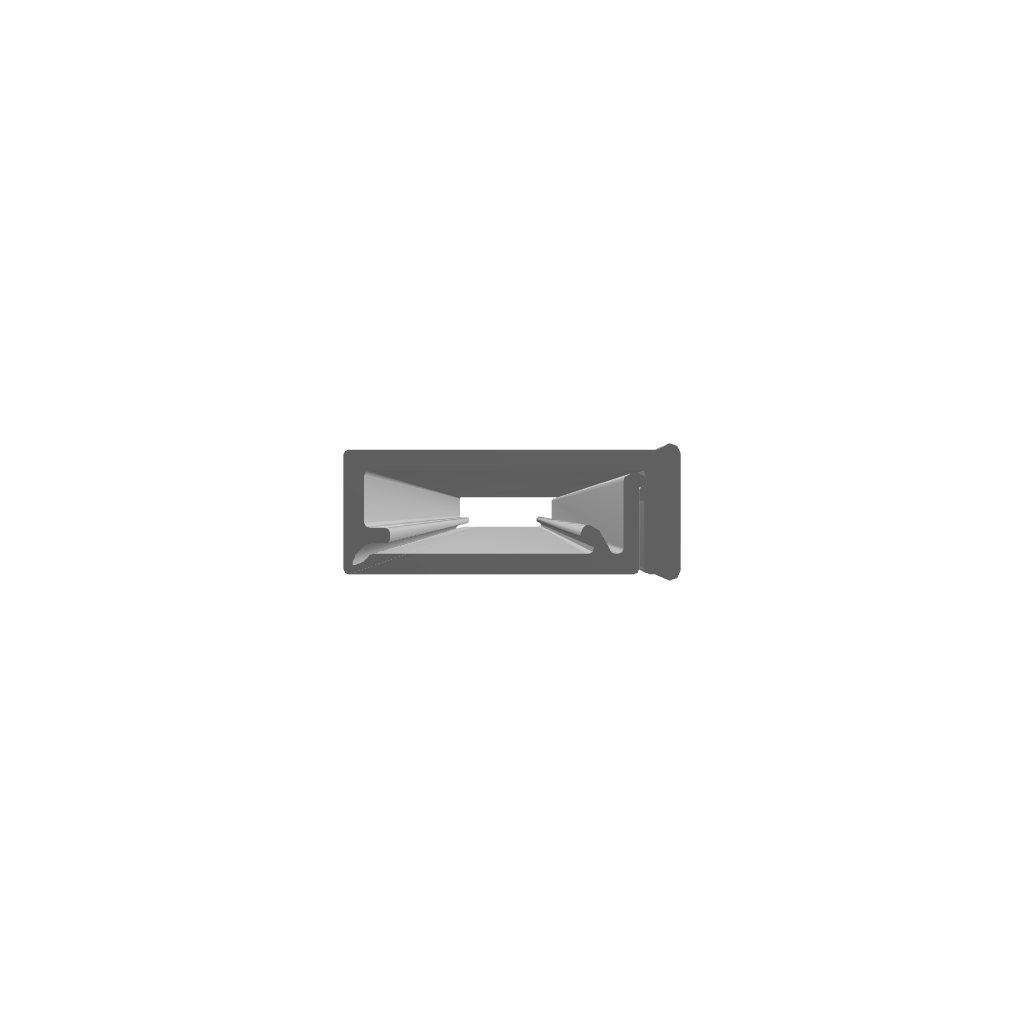 Polycarbonate Channel for LED Strip ~ Model Slash8