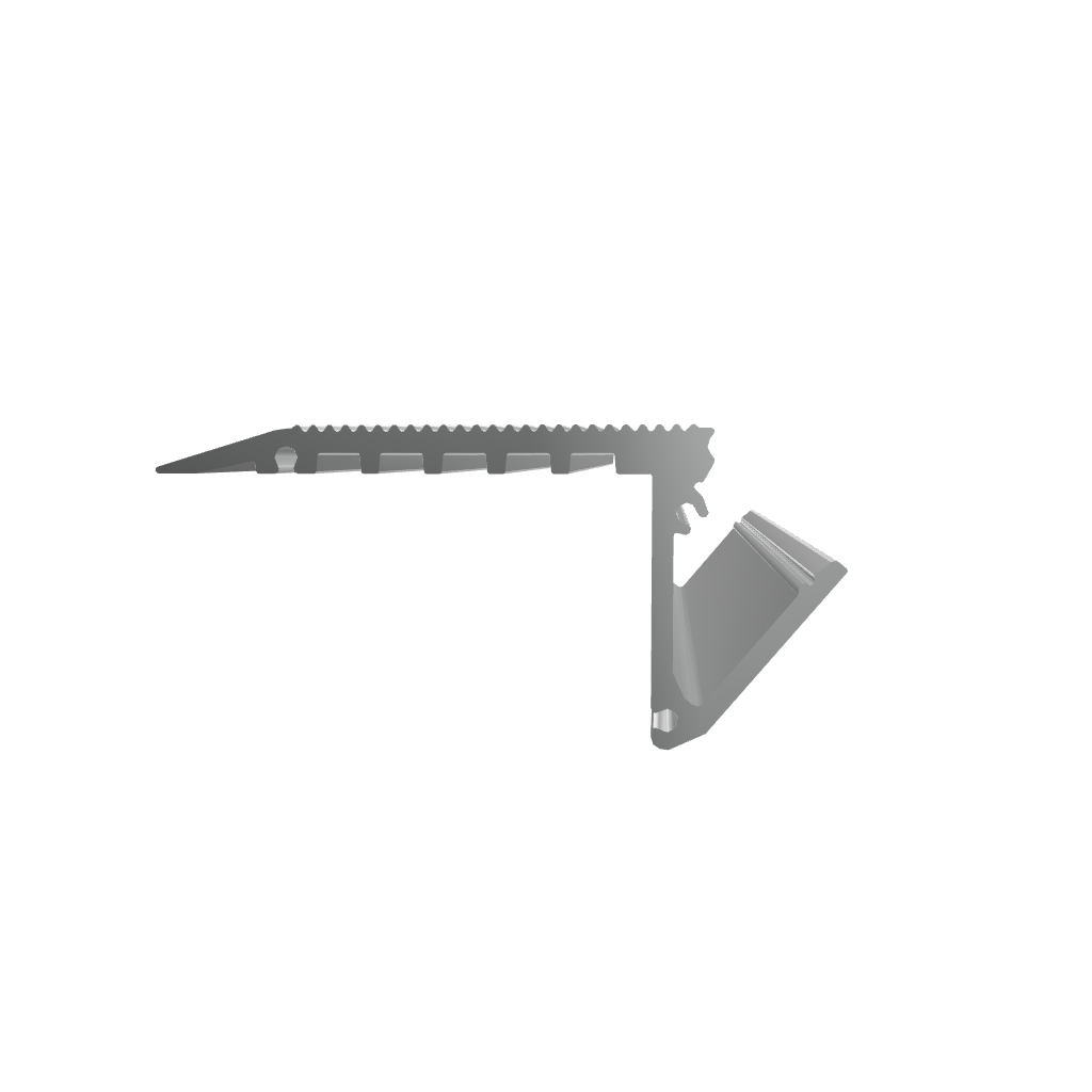 LED Lit Stairs Channel ~ Model Up-Bold12