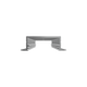 1.3" Shallow-Section Recessed LED Channel ~ Model Vario30-06