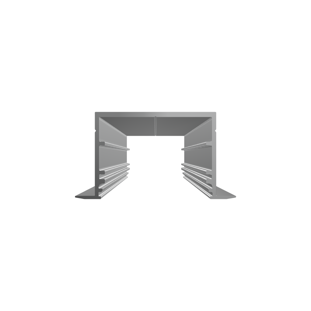 1.3” Deep-Section Recessed LED Channel ~ Model Vario30-07