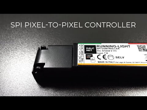 SPI Controller with DALI for Pixel Digital LED Strip ~ Model RUNNING-LIGHT