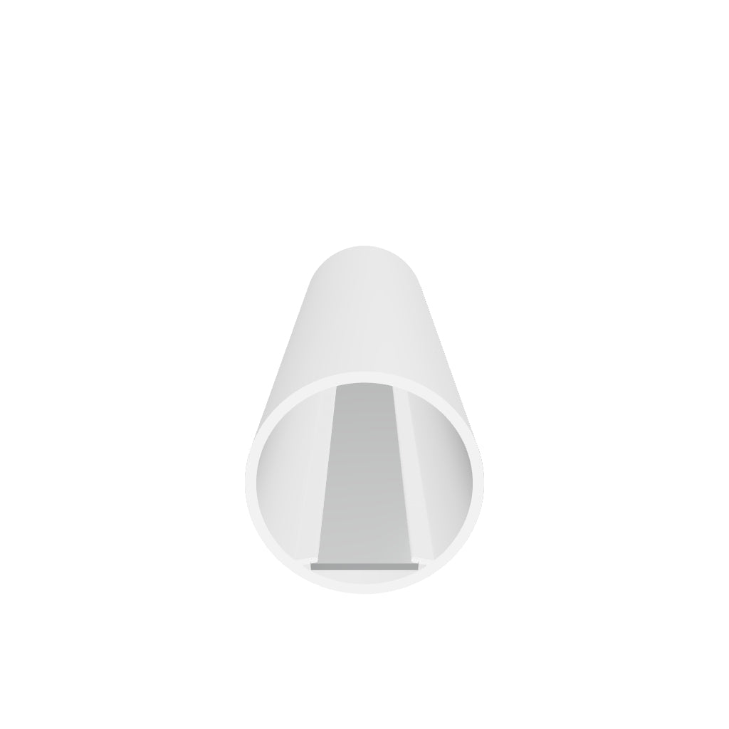1.50" Round Polycarbonate LED Lighting Tube ~ Model Smokies38