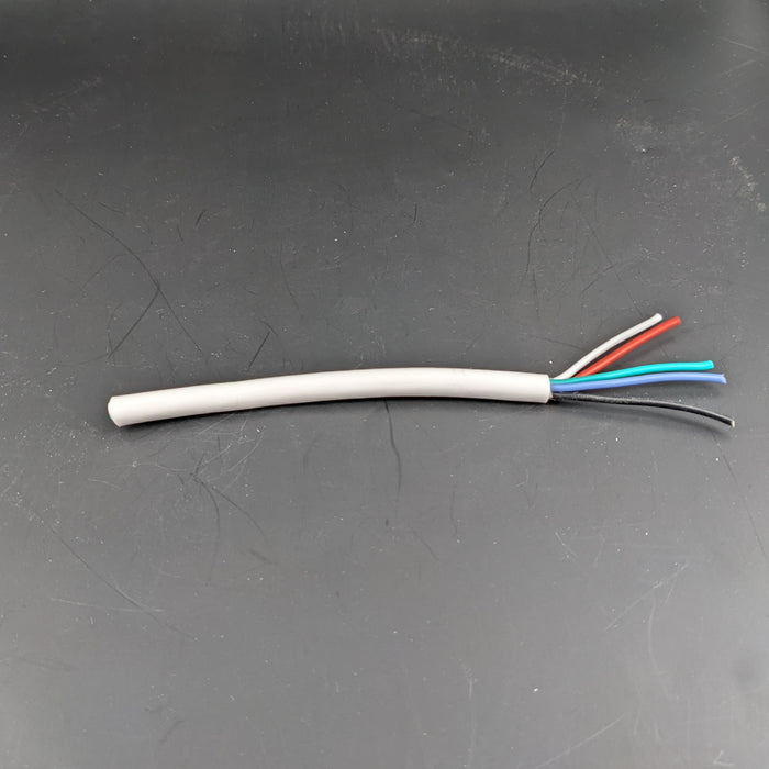 RGBW 5-core 18 AWG Silicone Electrical Wire